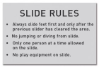Arkansas Slide Rules Sign