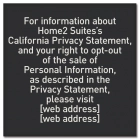 CA Privacy Statement