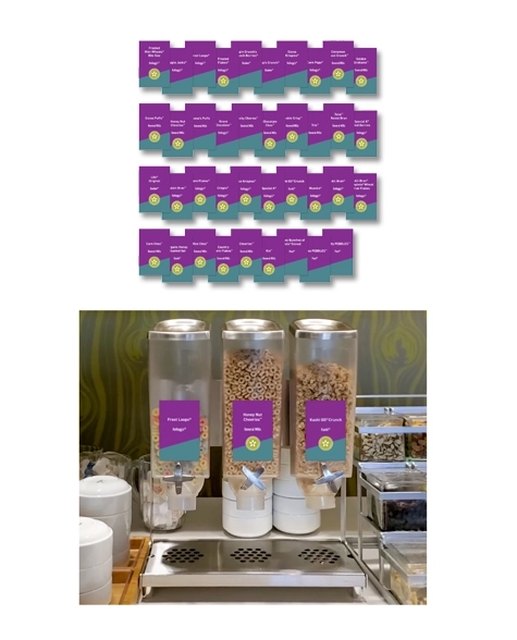 Cereal Graphics: Set of 39