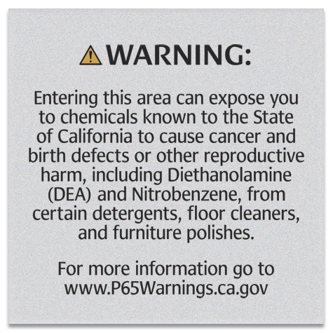 Chemical Warning Sign: Cancer and Birth Defects