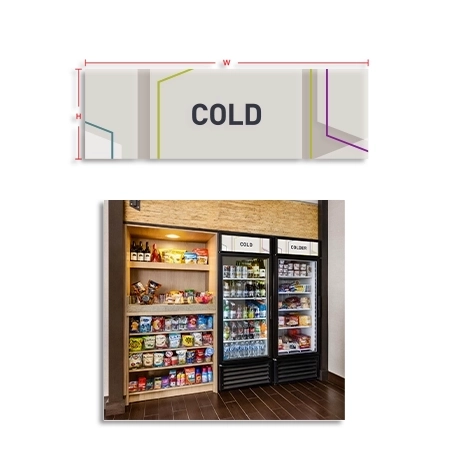 Cold Fridge Graphic
