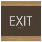 "Exit" Egress Sign - CA Compliant