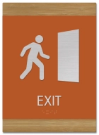 Exit Sign w/ Symbol