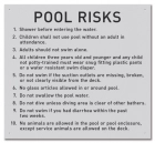 Georgia Pool Risks Warning Sign