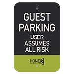 Guest Parking Sign
