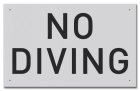 Idaho No Diving Sign
