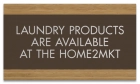 Laundry Products Sign