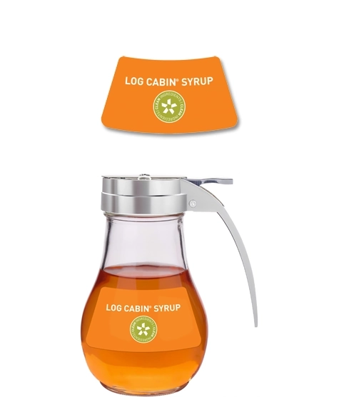 Log Cabin® Syrup Label