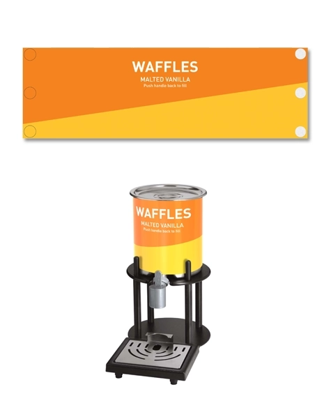 Malted Vanilla Waffle Wrap