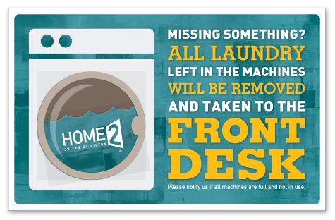 Missing Something? Laundry Sign