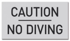 Ontario Canada No Diving Sign