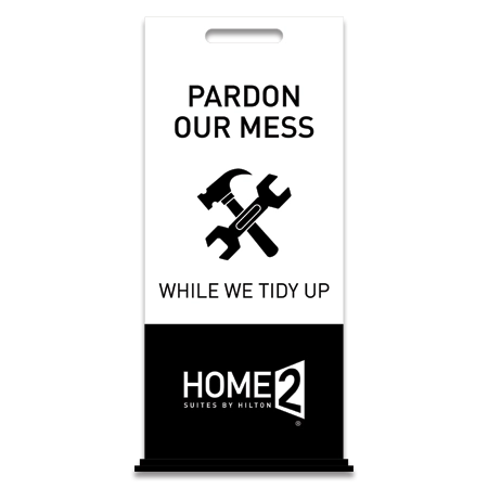 Renovation Free-Standing Floor Sign