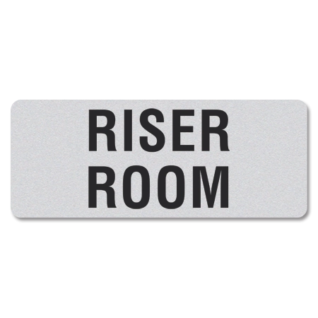 Riser Room Label