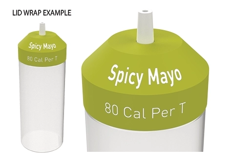 Sauce Bottle Lid Toppers - Set of 3Canadian/English Version