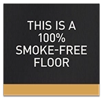 Smoke-Free Floor Sign