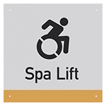 Spa Lift w/Dynamic ISA Symbol - Large