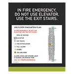 Standard Elevator Evacuation Plans - NYC Compliant