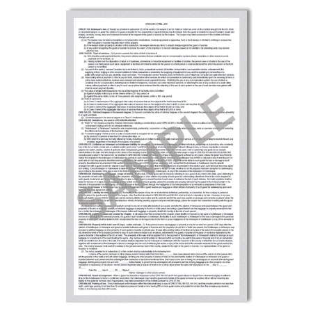 State Law Card and Holder