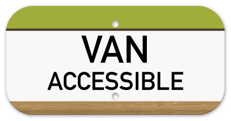 Van Accessible Parking Sign
