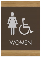 Women Sign w/Female & ISA Symbols