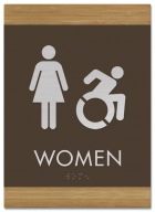 Women Sign w/Male & Dynamic ISA Symbols