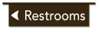 1-Line Perpendicular Overhead Sign