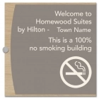 100% No Smoking Building