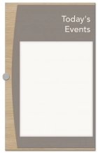 2-Line Informational Sign w/ Insert Window