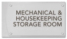 3-Line Common Room Sign