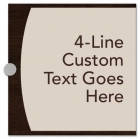 4-Line General Information Sign