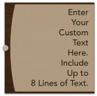 8-Line General Information Sign