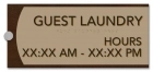 Common Room Sign w/ Hours