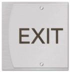 "Exit" Egress Sign - CA Compliant
