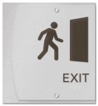 Exit Sign w/ Symbol