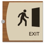 Exit Sign w/ Symbol