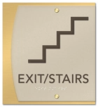 Exit / Stairs Sign