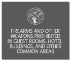 Firearms and Other Weapons Prohibited - FL Compliant - Celtec Version