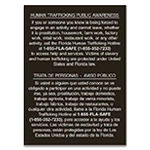 Florida Bilingual Human Trafficking Sign