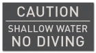 Maricopa County, Arizona No Diving Sign