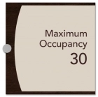 Maximum Occupancy Sign
