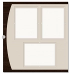 Message Display w/3 Insert Holders