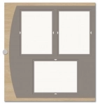 Message Display w/3 Insert Holders