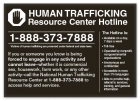 New York Human Trafficking Notice Sign