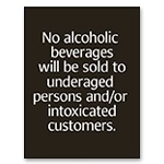 No Alcoholic Beverages To Be Sold - AL Code