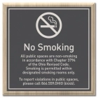 No Smoking Sign - Ohio Only