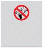 No Weapons Allowed - Sign