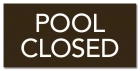 North Carolina Pool Closed Sign