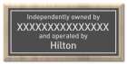 Owner/Operator Plaque