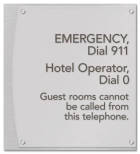 Recreation Area Telephone Sign