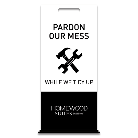 Renovation Free-Standing Floor Sign